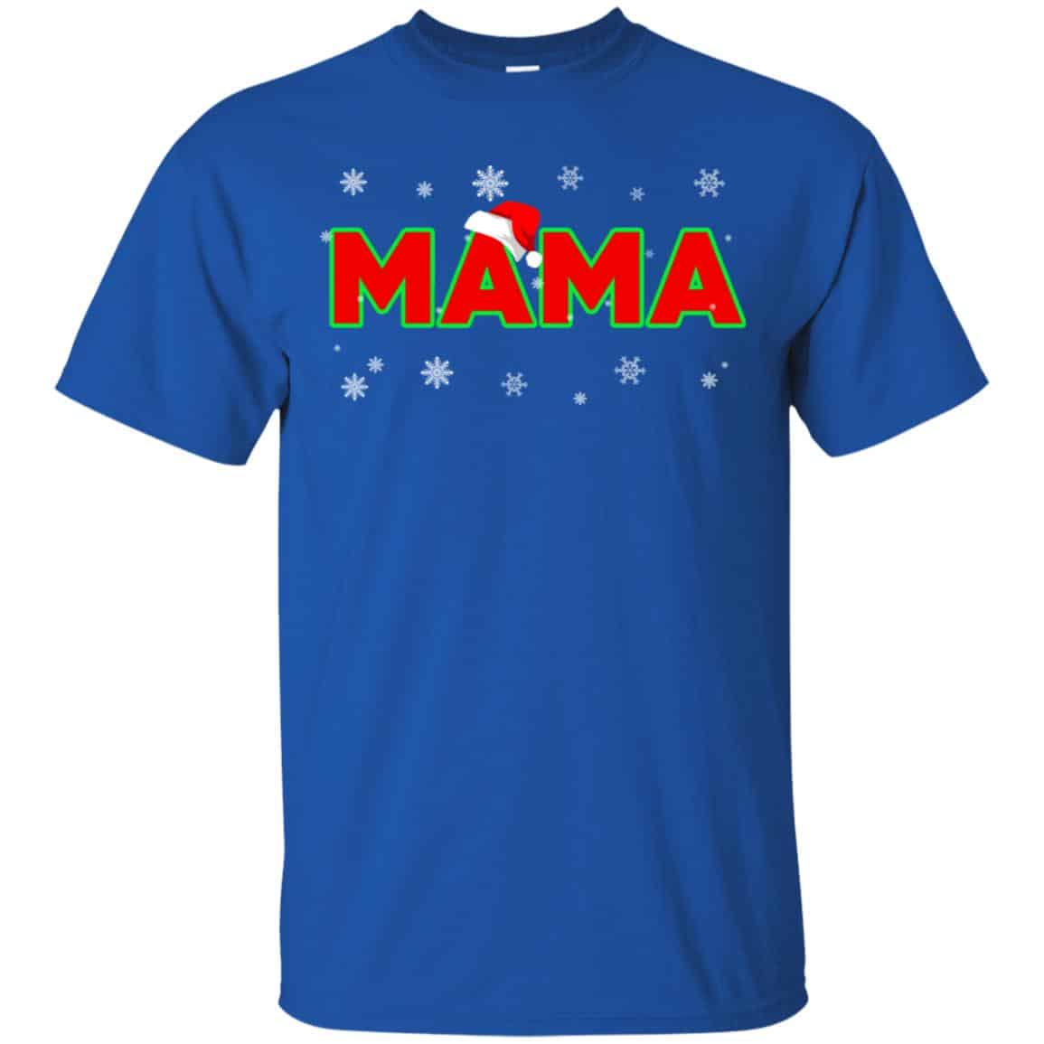 Mama Christmas Santa Ugly Sweater, T-Shirts, Hoodie