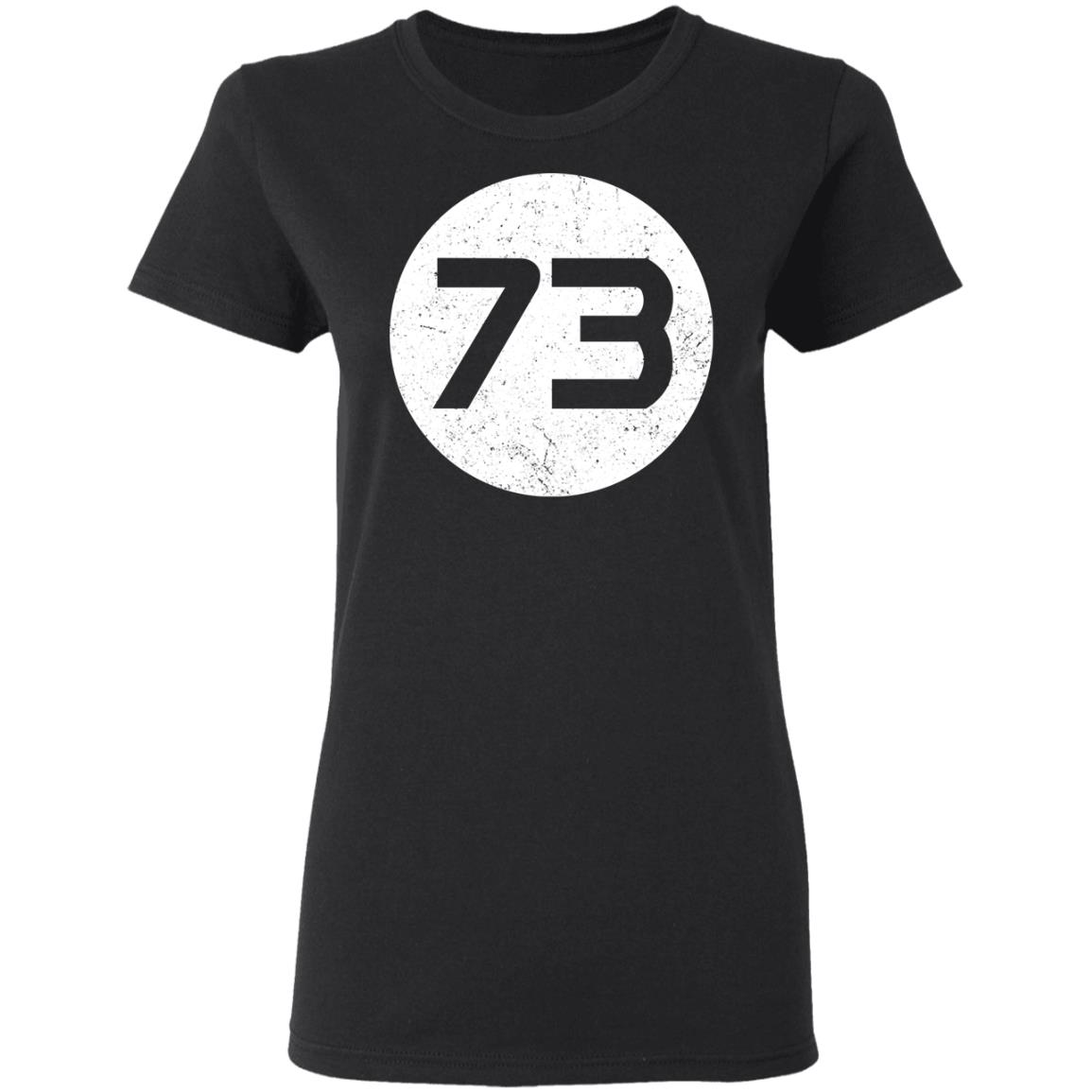 Sheldon Cooper’s 73 Shirt, Hoodie, Tank