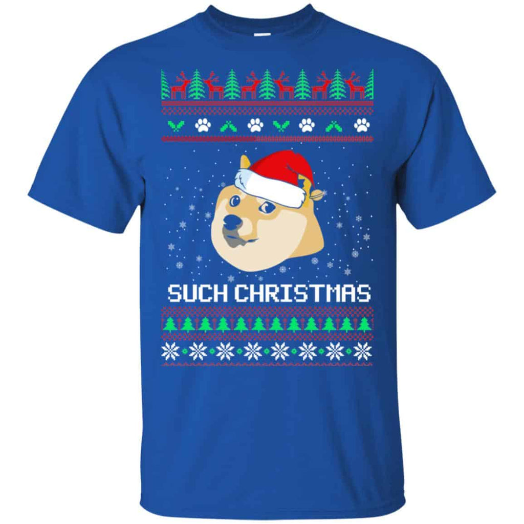 Such Christmas Doge Ugly Christmas Sweatshirt, T-Shirts, Hoodie