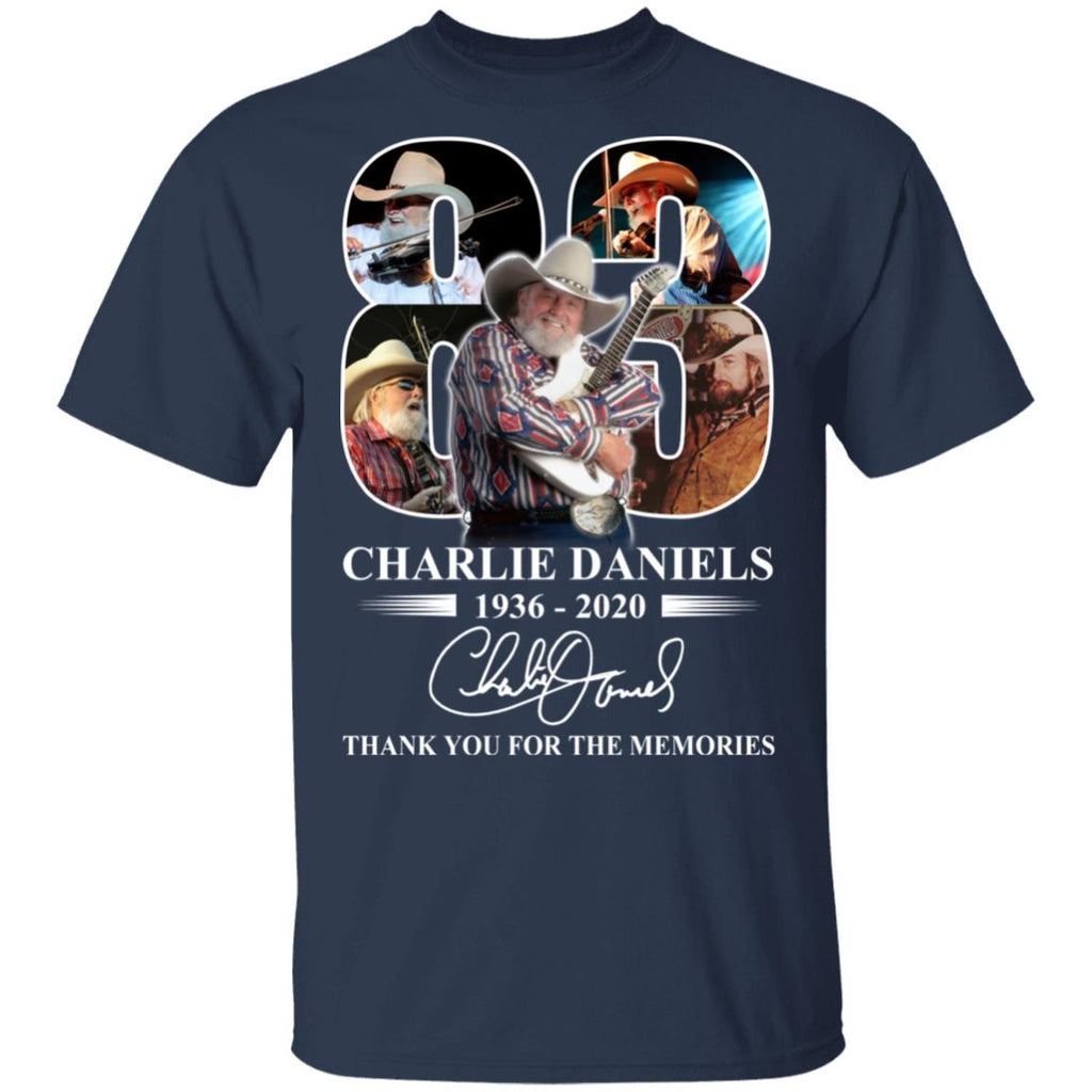 Remembering Charlie Daniels 1936 2020 Shirt, Hoodie, Tank