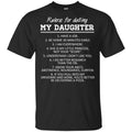 Rulers For Dating My Daughter Shirt, Hoodie, Tank