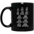 Composer Rhythm Music Gift Bach Mozart Beethoven Chopin Camiseta Mug
