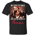 We Used To Smile And Then We Worked At Chick-fil-A Halloween Shirt, Hoodie, Tank