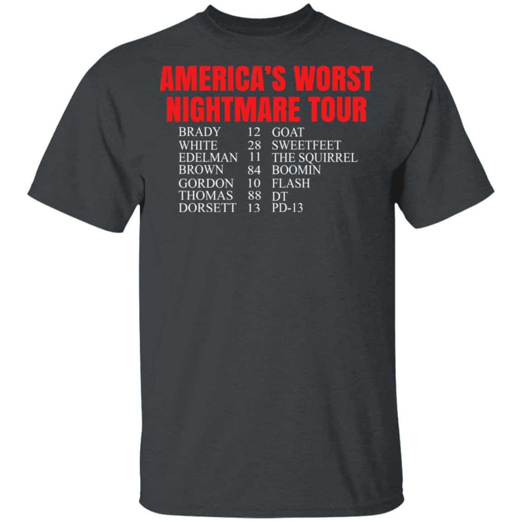 Bill’s Plan America’s Worst Nightmare Tour Brady Goat White Sweetfeet Edelman The Squirrel Shirt B Shirt, Hoodie, Tank