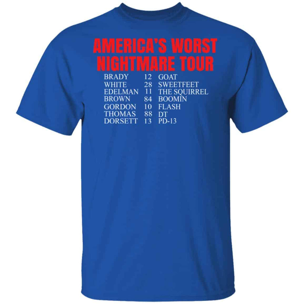 Bill’s Plan America’s Worst Nightmare Tour Brady Goat White Sweetfeet Edelman The Squirrel Shirt B Shirt, Hoodie, Tank