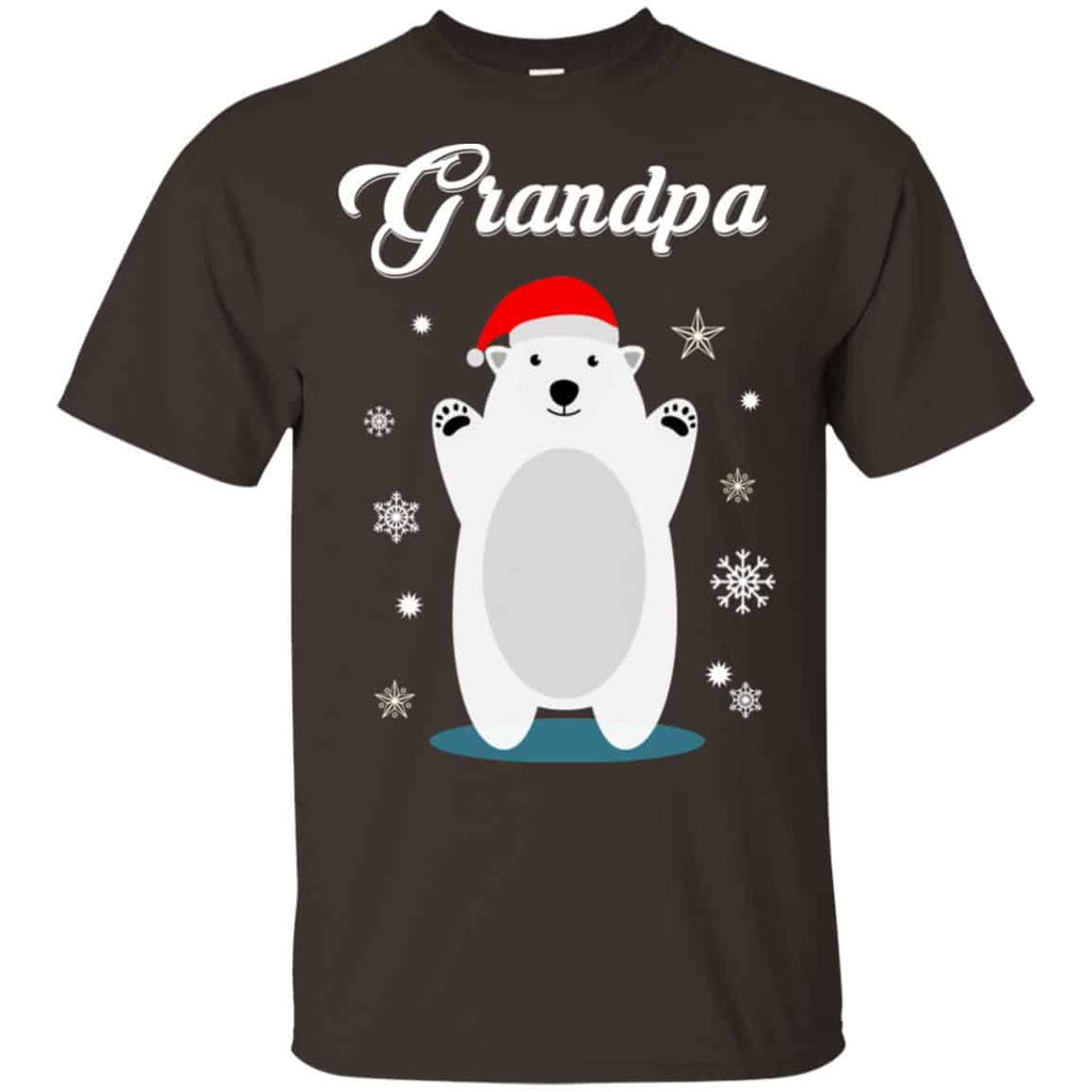 Grandpa Bear Christmas Santa Pajamas T-Shirts, Hoodie, Sweater