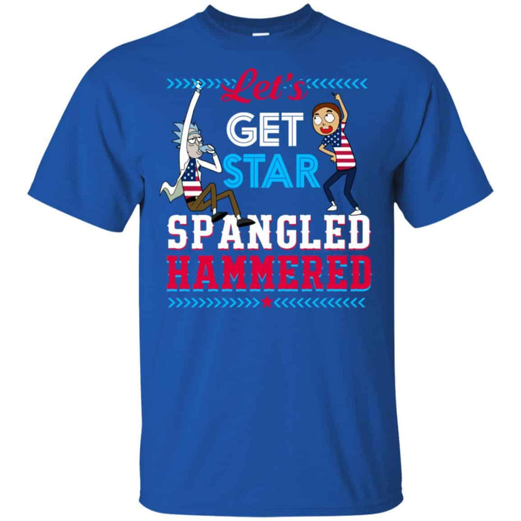 Let’s Get Star Spangled Hammered Shirt, Hoodie, Tank