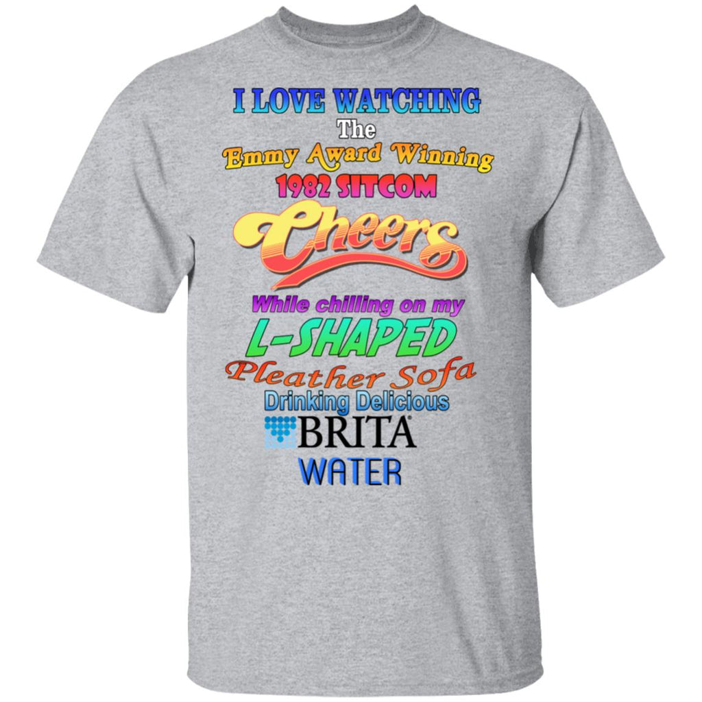 I Love Watching The Emmy Award Wining 1982 Sitcom Cheers While Chilling On My L-Shaped Shirt, Hoodie, Tank