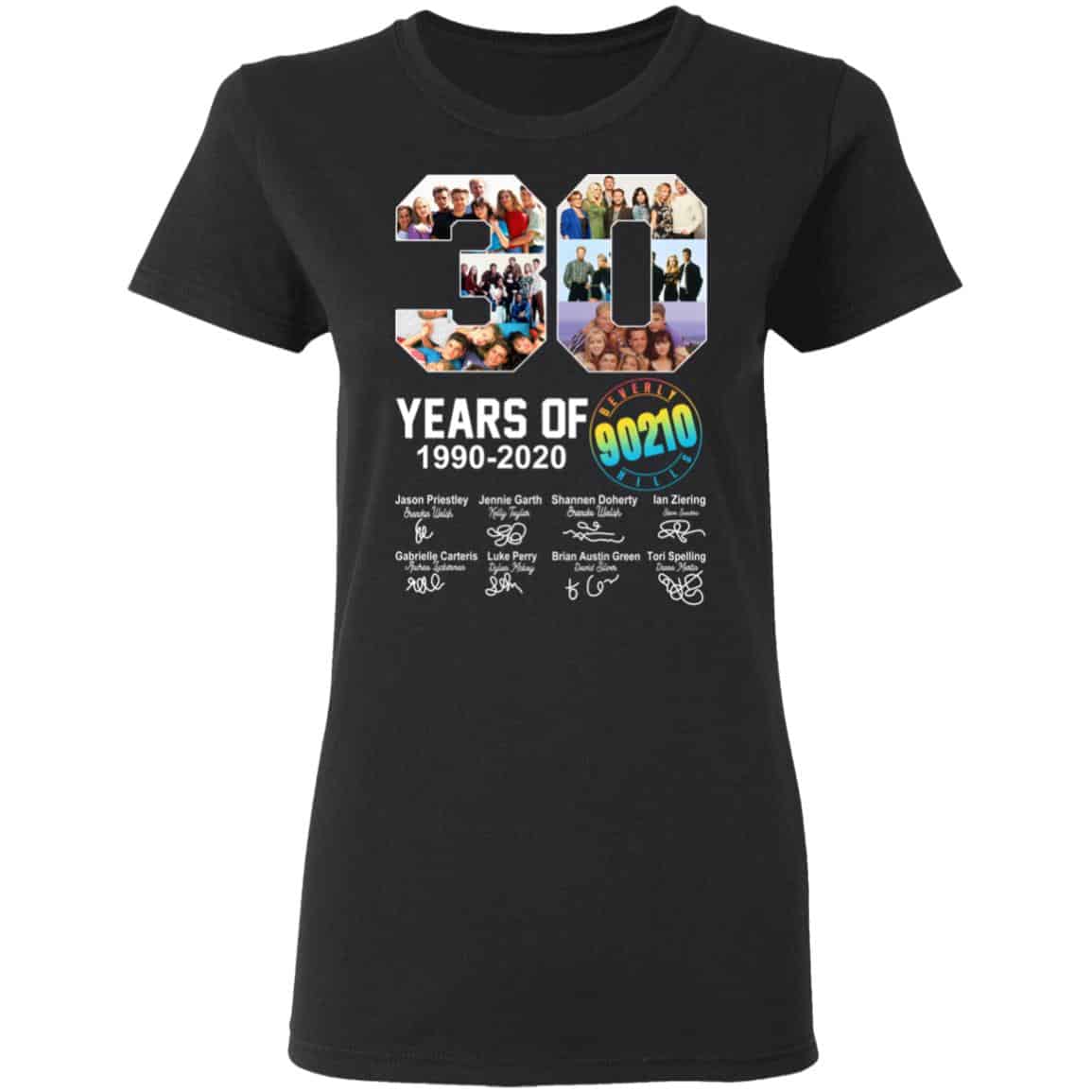 30 Years Of Beverly Hills 90210 1990 2020 Signature Shirt, Hoodie, Tank