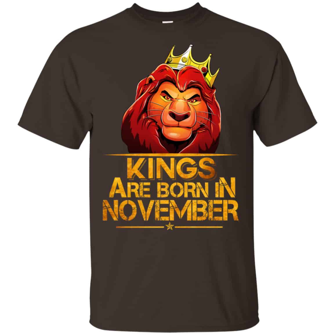 Lion King Are Born In November Shirt, Hoodie, Tank