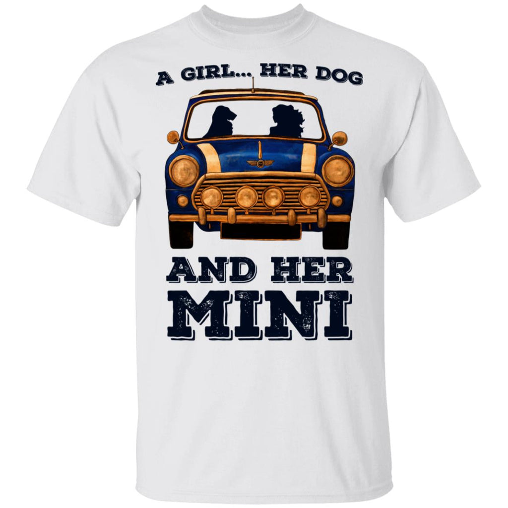 A Girl Her Dog And Her Mini Shirt, Hoodie, Tank