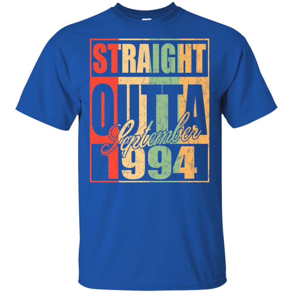 Vintage Straight Outta September 1994 Birthday T-Shirts, Hoodie, Tank