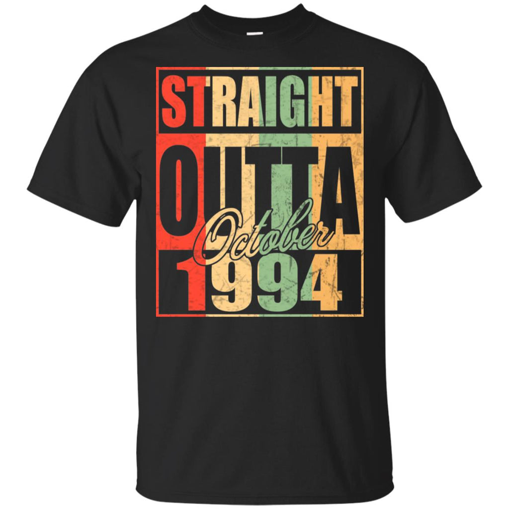 Vintage Straight Outta October 1994 Birthday T-Shirts, Hoodie, Tank