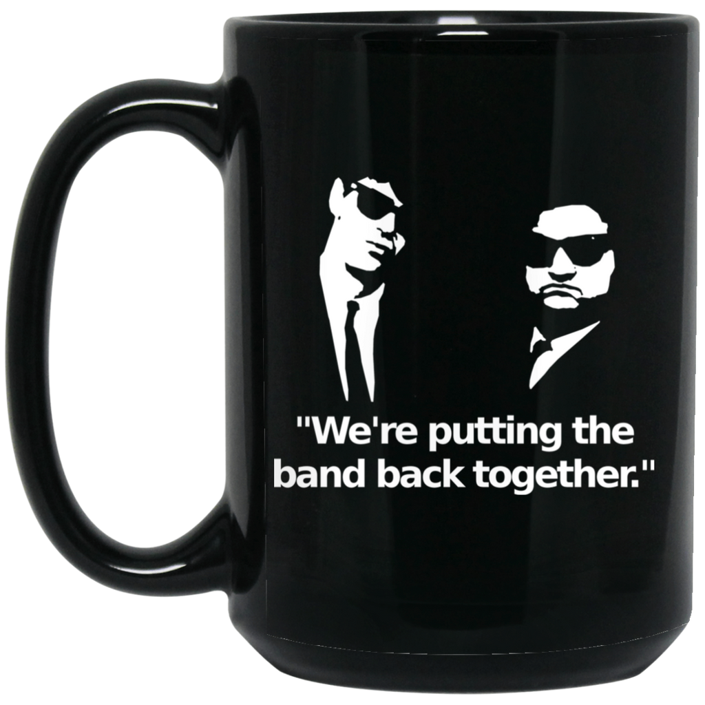 We’re Putting The Band Back Together – Elwood Blues Mug