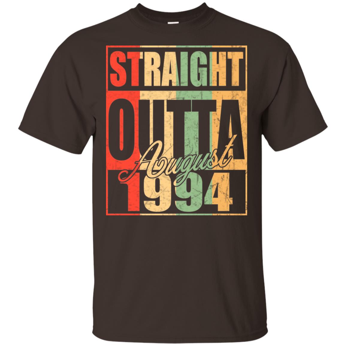 Vintage Straight Outta August 1994 Birthday T-Shirts, Hoodie, Tank