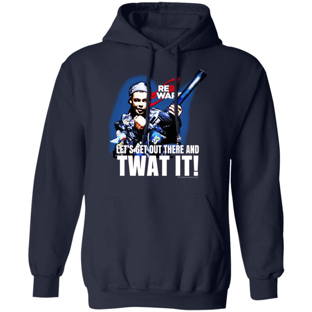 Red Dwarf Let’s Get Out There And Twat It Shirt, Hoodie, Tank