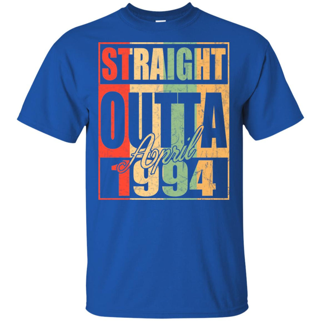 Vintage Straight Outta April 1994 Birthday T-Shirts, Hoodie, Tank
