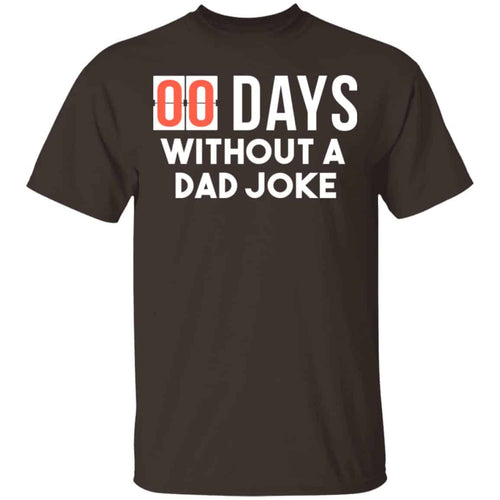 00 Days Without A Dad Joke Shirt, Hoodie, Tank