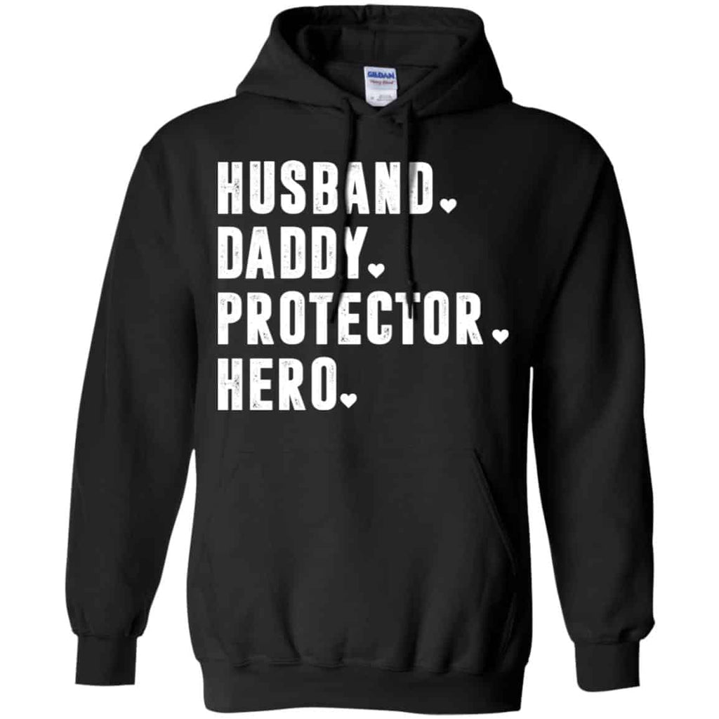 Husband Daddy Protector Hero Shirt, Hoodie, Tank