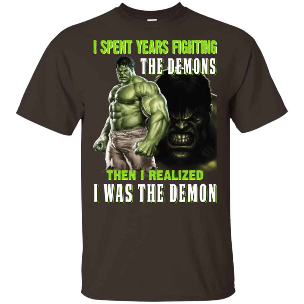 I Spent Years Fighting The Demons Then I Realized I Was The Demon Shirt, Hoodie, Tank