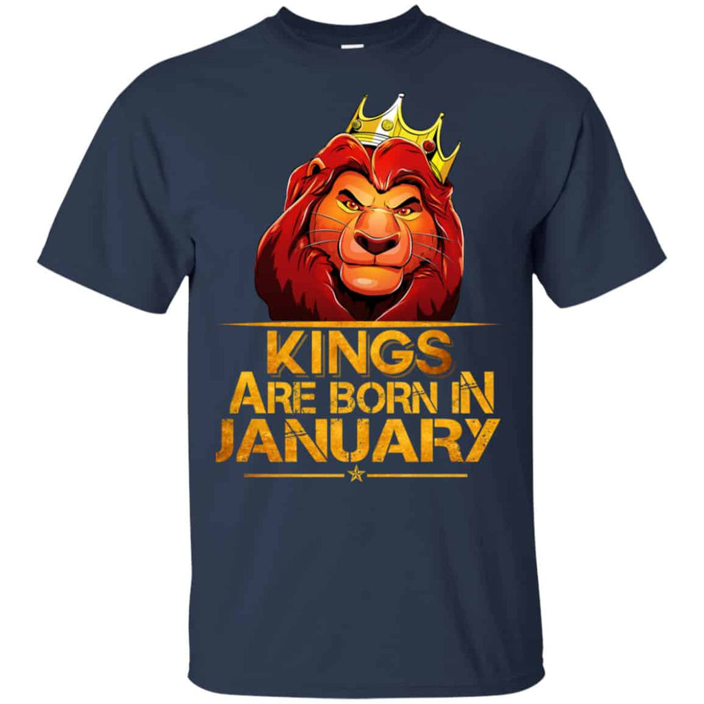 Lion King Are Born In January Shirt, Hoodie, Tank