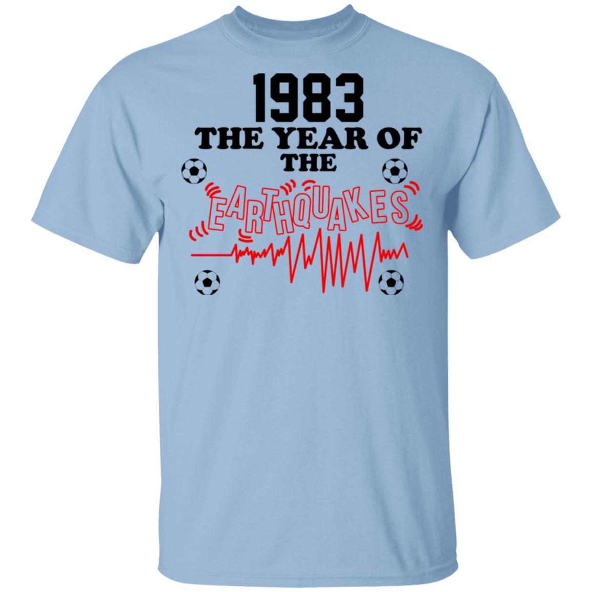 1983 The Year Of The Earthquakes San Jose Earthquakes Shirt, Hoodie, Tank