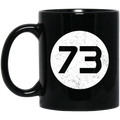 Sheldon Cooper’s 73 Black Mug
