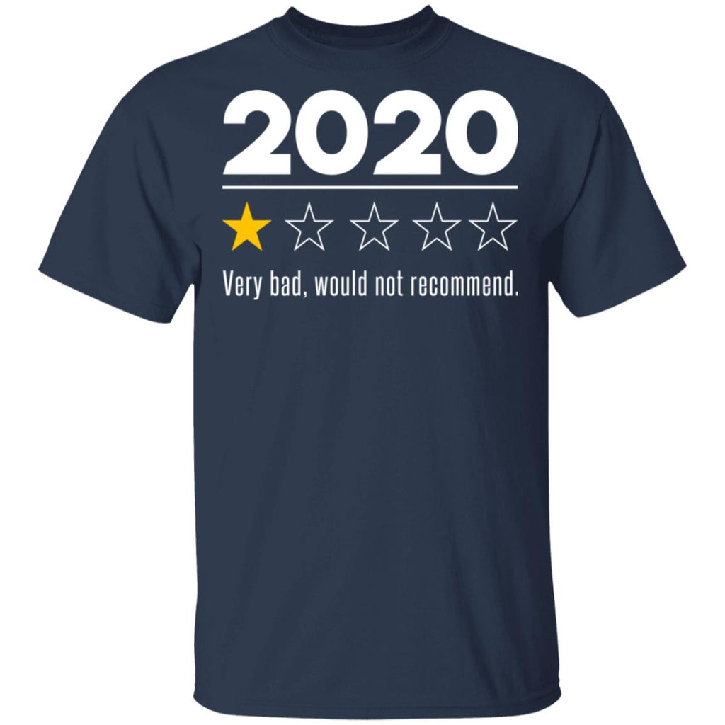 2020 This Year Very Bad Would Not Recommend Shirt, Hoodie, Tank
