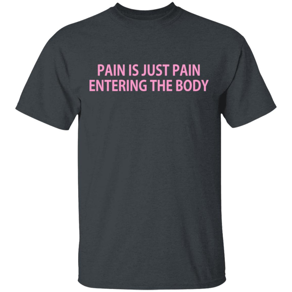 Pain Is Just Pain Entering The Body Shirt, Hoodie, Tank
