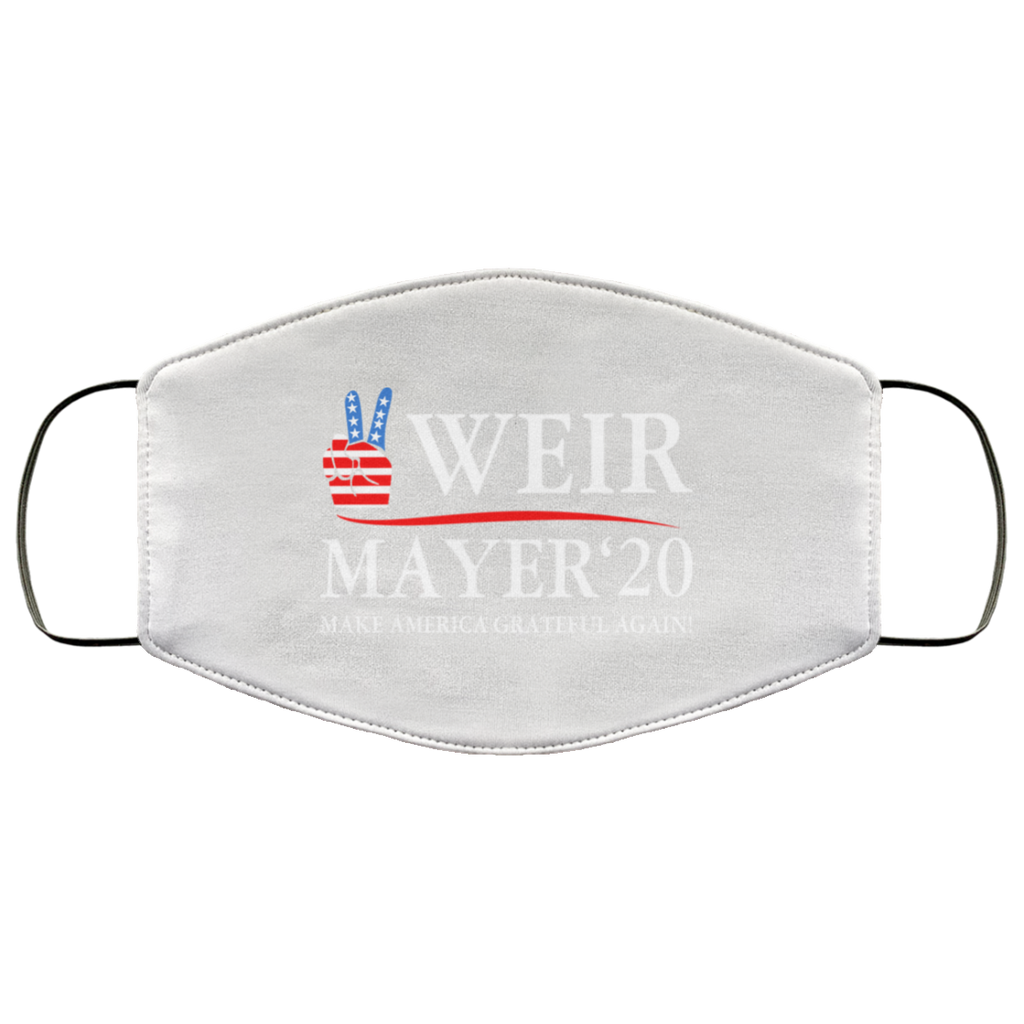 Weir Mayer 2020 Make America Grateful Again Face Mask