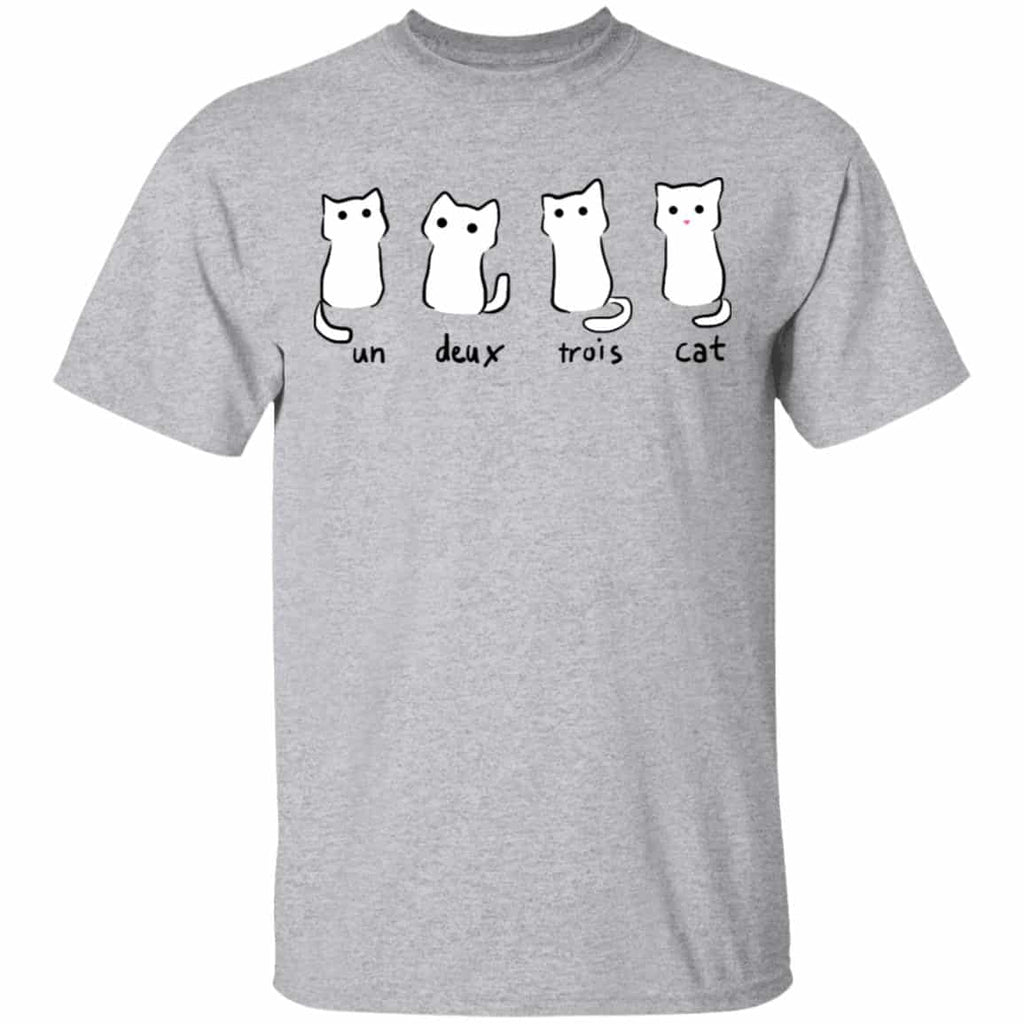 Un Deux Trois Cat Shirt, Hoodie, Tank