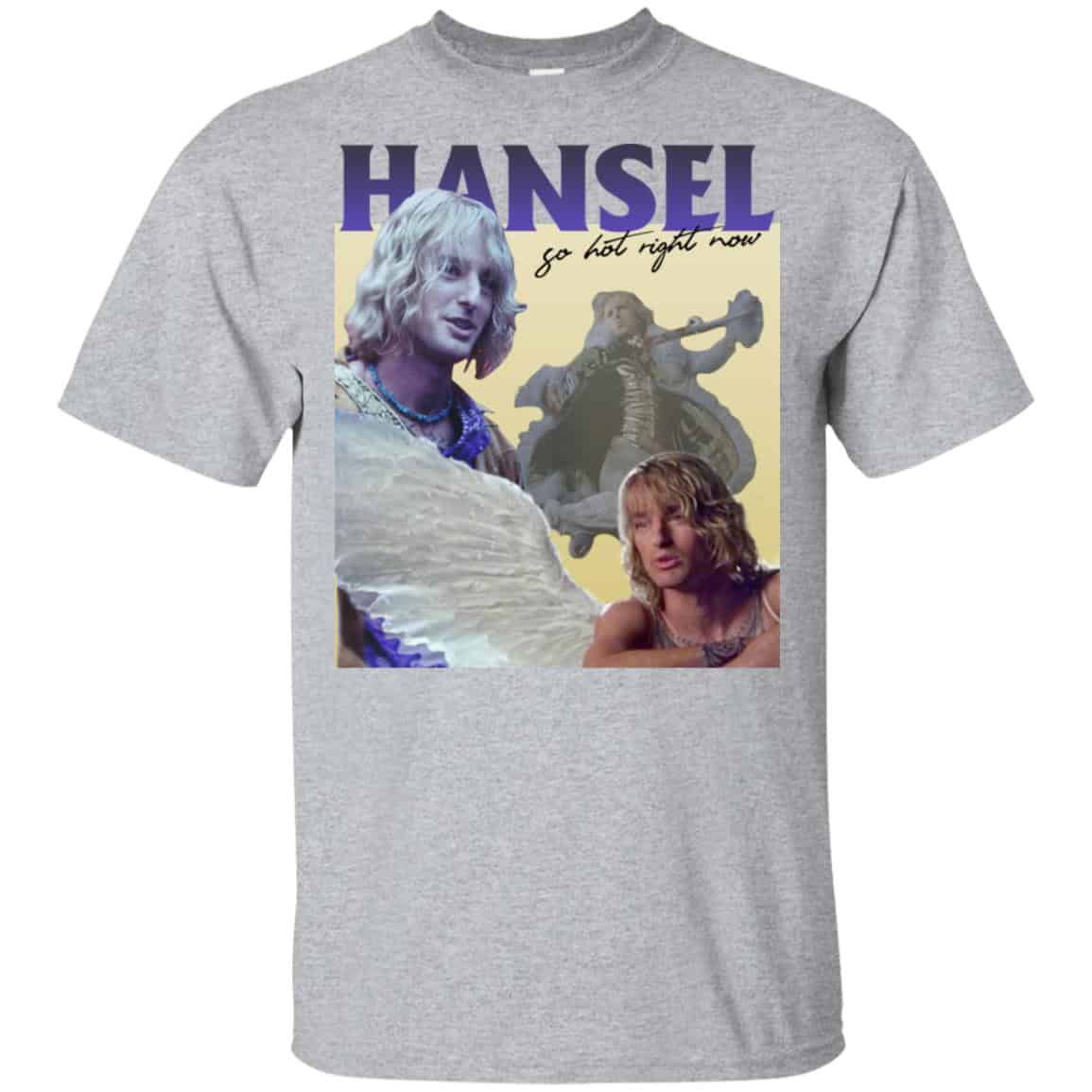 Zoolander: Hansel, So Hot Right Now T-Shirts, Hoodie, Tank
