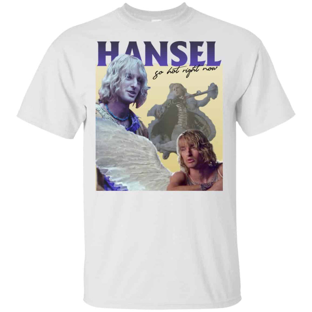 Zoolander: Hansel, So Hot Right Now T-Shirts, Hoodie, Tank