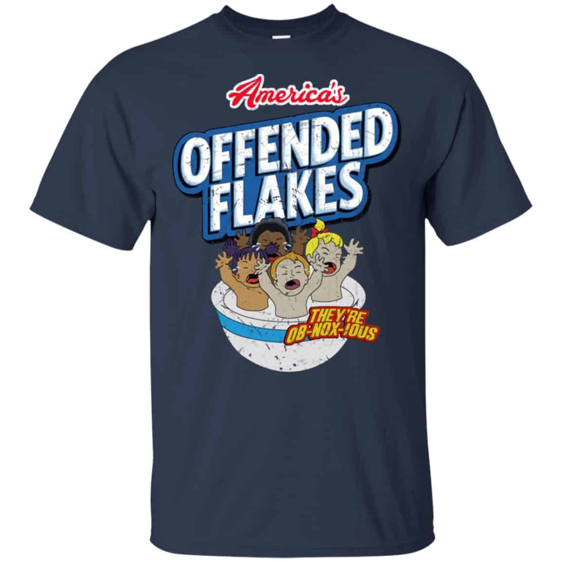 American Offended Flakes They’re Ob-nox-jous Shirt, Hoodie, Tank