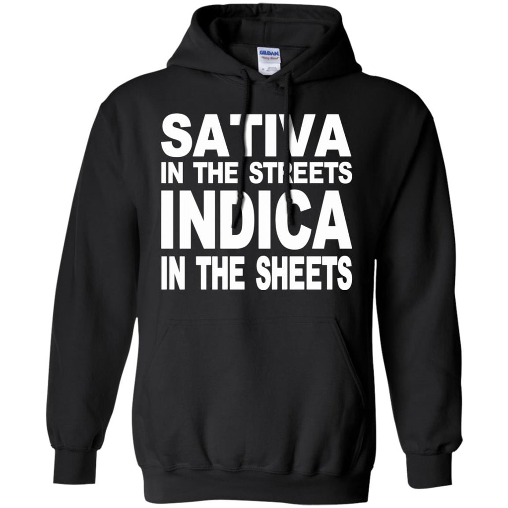 Sativa In The Streets Indica In The Sheets T-Shirts, Hoodie, Tank