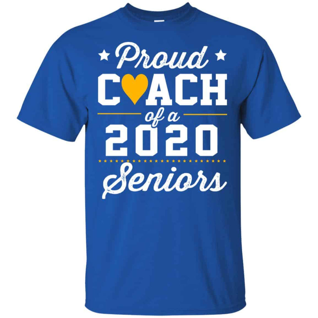 Proud Coach Of A 2020 Senior Graduation T-Shirts, Hoodie, Tank
