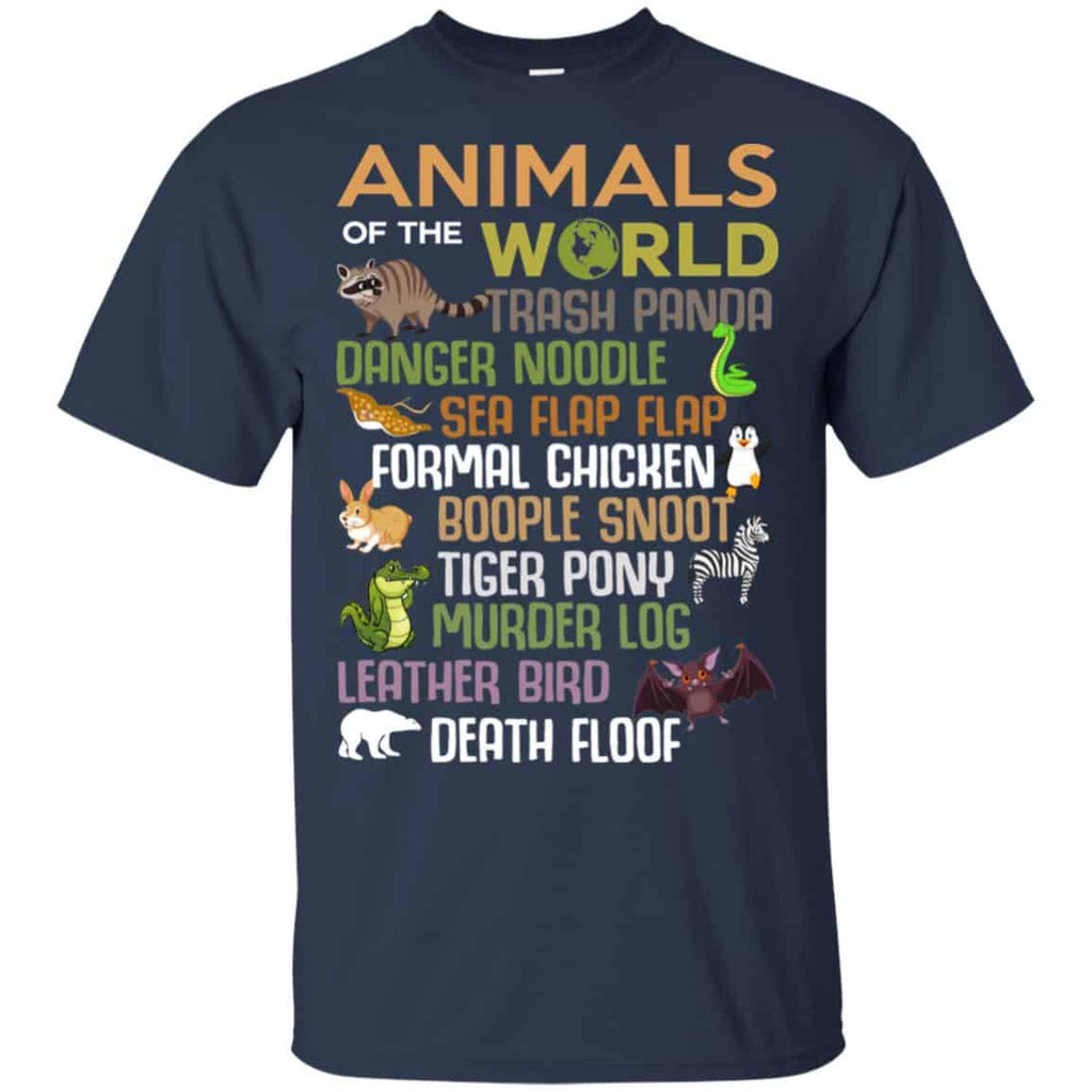 Animals Of The World Funny Animals T-Shirts, Hoodie, Tank
