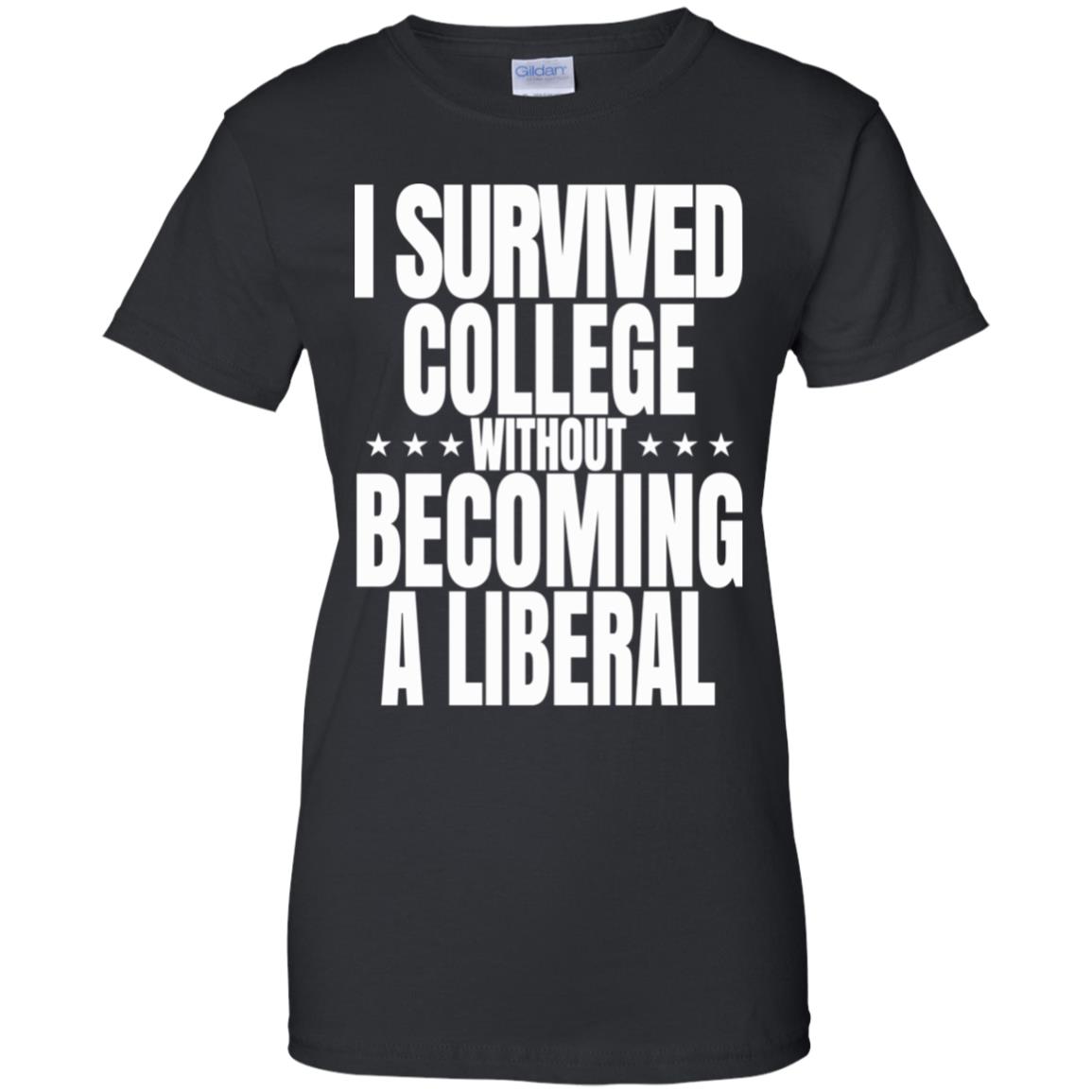 I Survived College Without Becoming A Liberal T-Shirts, Hoodie, Tank