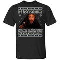 Die Hard Its Not Christmas Until Hans Gruber Falls From Nakatomi Tower Shirt, Hoodie, Tank
