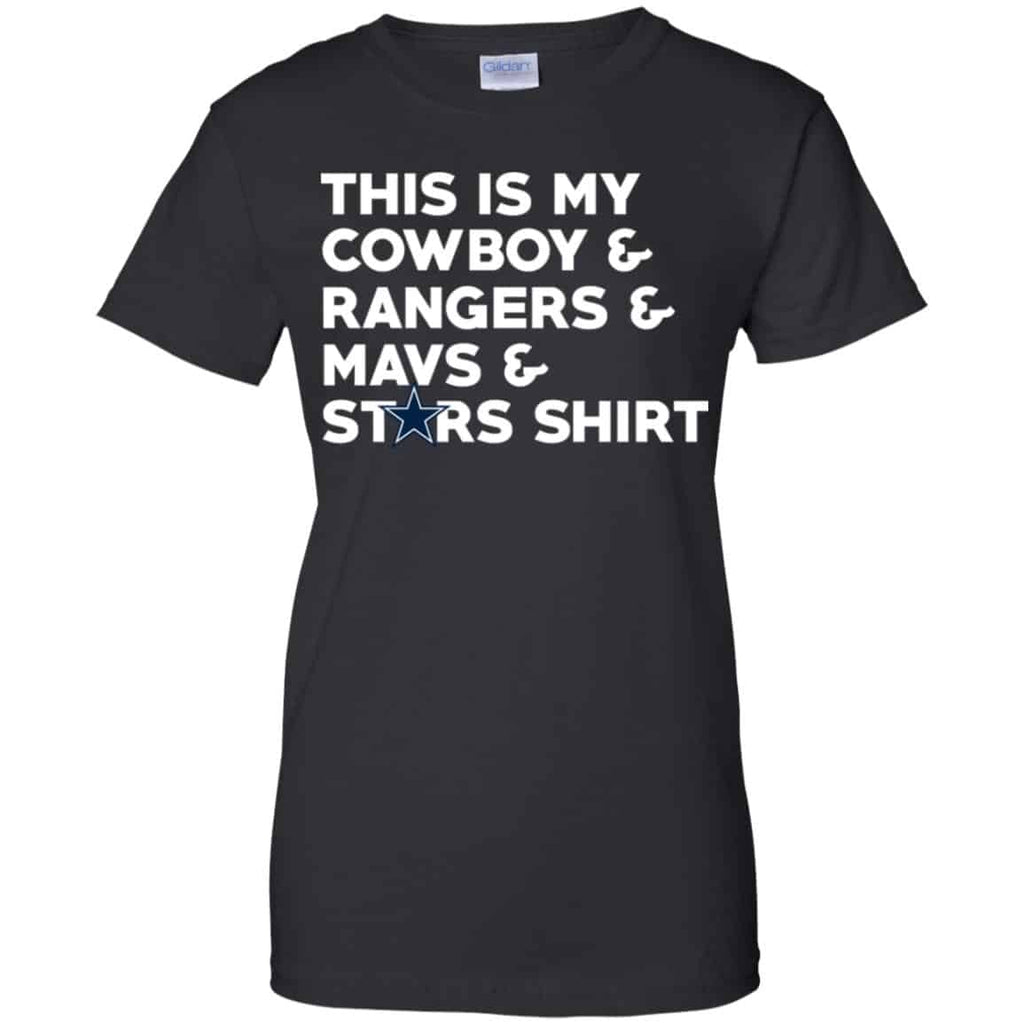 This Is My Cowboys & Rangers & Mavs & Stars Shirt Shirt, Hoodie, Tank