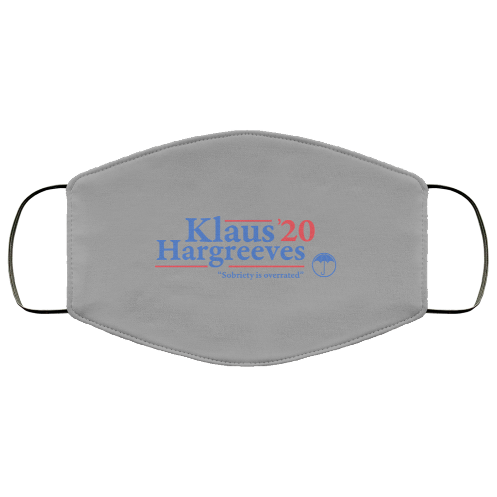 Klaus Hargreeves 2020 Sobriety Is Overrated Face Mask