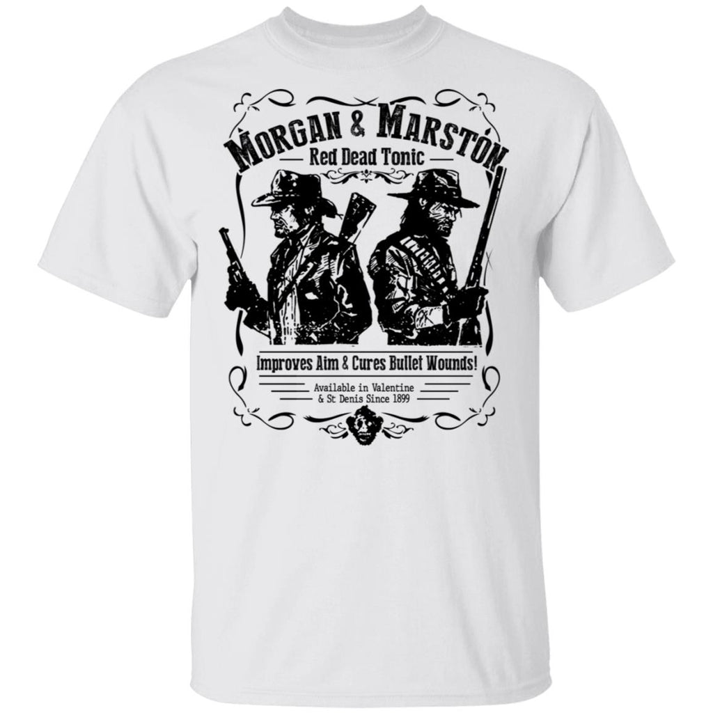Morgan & Marston Red Dead Tonic Shirt, Hoodie, Tank