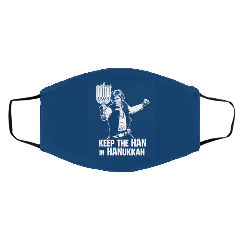 Keep The Han In Hanukkah Face Mask