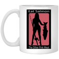 Eat Salmon The Other Pink Meat Mug