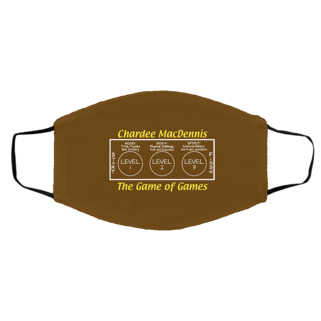 Chardee MacDennis The Game of Games Face Mask