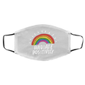 Radiate Positivity Rainbow Face Mask