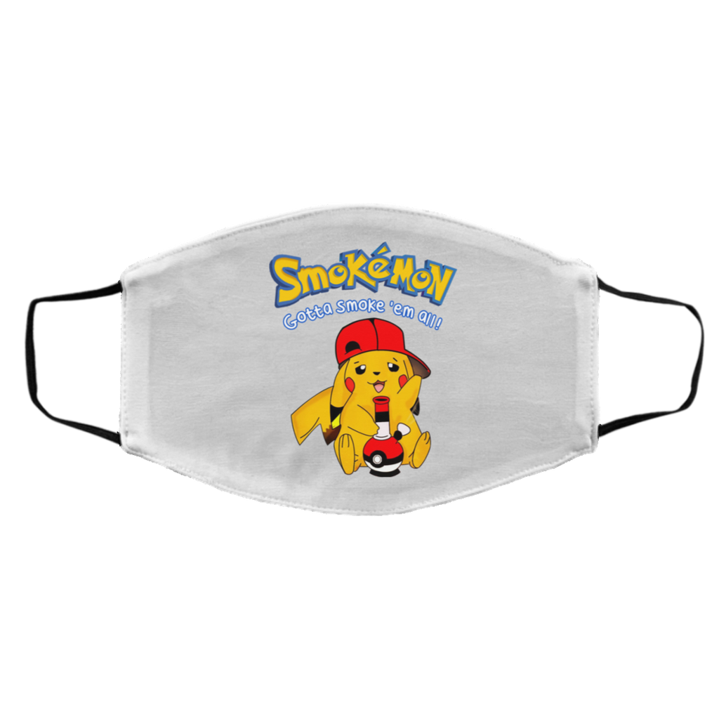 Smokemon Gotta Smoke ‘Em All Face Mask