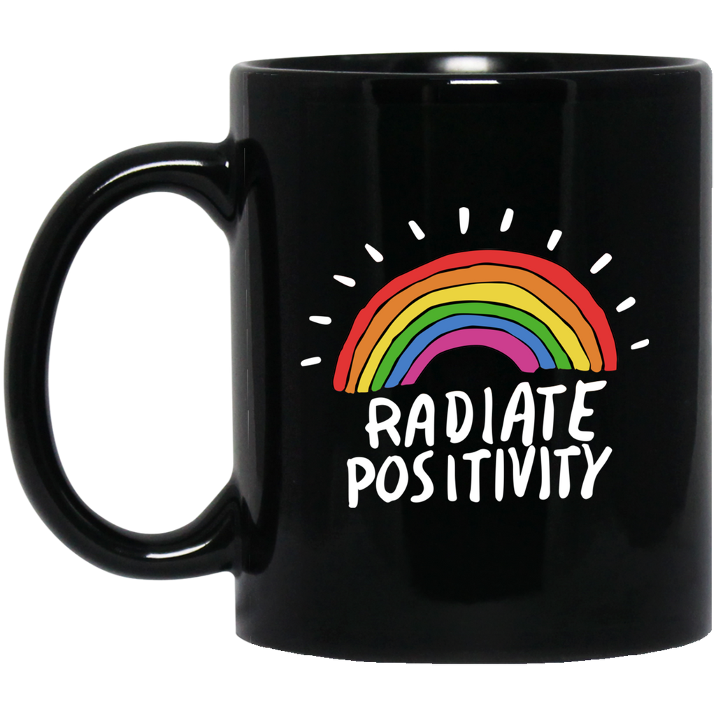 Radiate Positivity Rainbow Mug