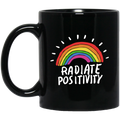 Radiate Positivity Rainbow Mug