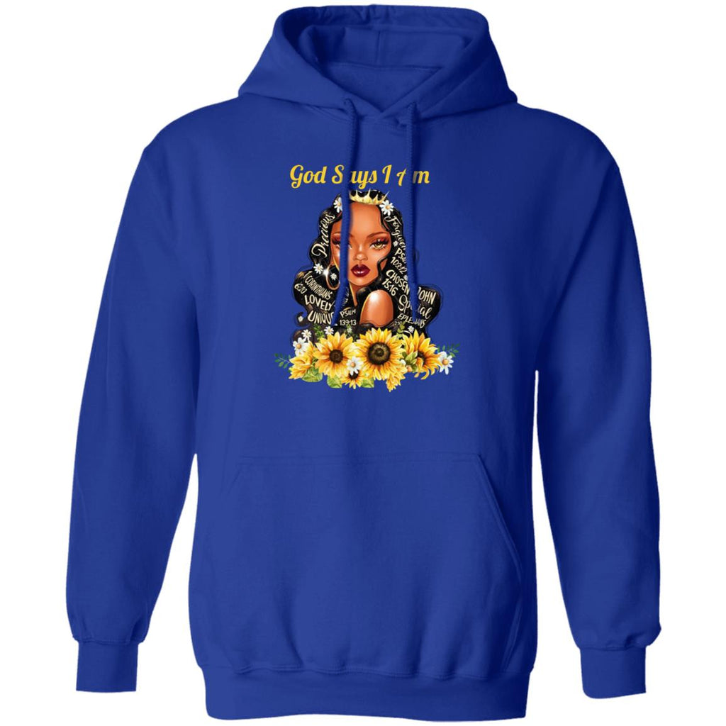 God Say I Am Black Girls Black Women Shirt, Hoodie, Tank